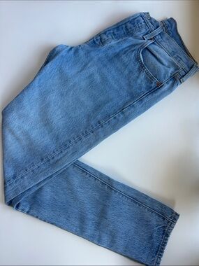 Levi's Light Blue High-Rise  501 Slim Jeans